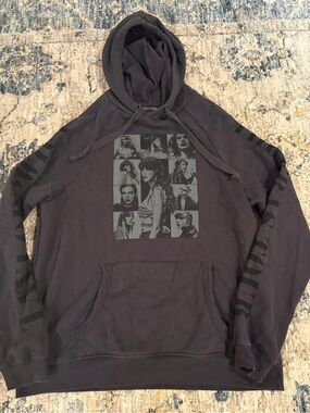 Official Taylor Swift The Eras Tour US Dates 2023-24 Black Hoodie Adult M